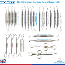 Load image into Gallery viewer, Periodontal Oral Surgical Instruments Sius Lift Bone Curettes Bone Compactor