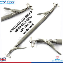 Load image into Gallery viewer, Basic Dental Set Amalgam Well | Amalgam Carrier Double End | Cement Spatula
