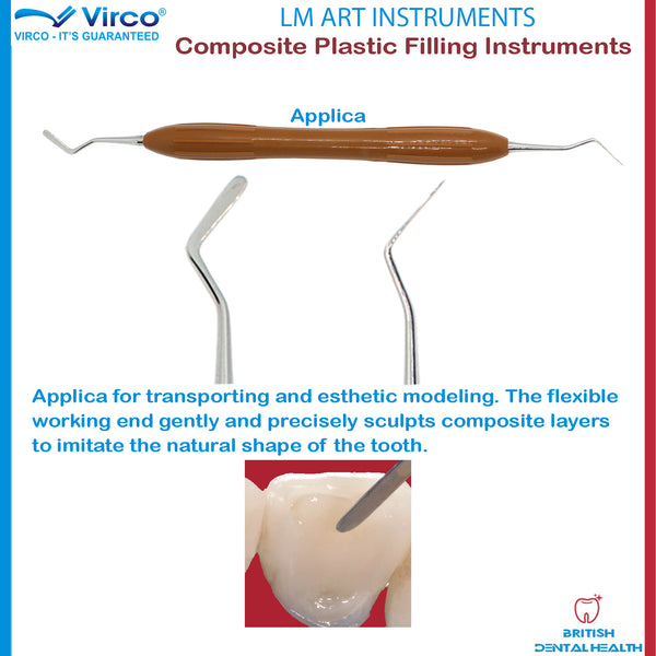 Dental Filling Inst Dental Composite Instruments MISURA APPLICA, CONDENSA,🦷