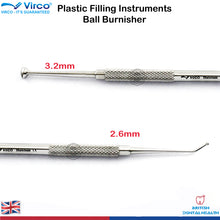 Load image into Gallery viewer, Amalgam Filling Ball Burnisher Pear Shape Double End