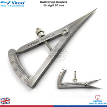 Load image into Gallery viewer, Castroviejo Caliper Straight 85mm