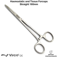 Load image into Gallery viewer, Haemostatic Hemostat Tissue Pean Forcep Straight 16cm