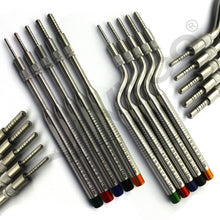 Load image into Gallery viewer, Dental Implantology Sinus Bone Elevation Osteotomes Convex Tip Set of 10 PCS