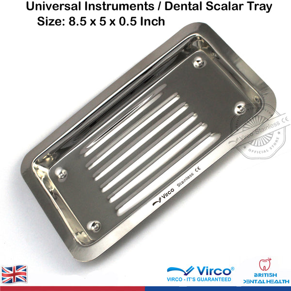 Dental Scaler Tray, Dish Tray, Dentist Instruments Supplies Dentistry Lab Tools