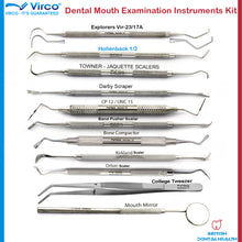 Load image into Gallery viewer, Dental Tooth cleaning kit Calculus Plaque Floss Remover Dentist tools Scraper