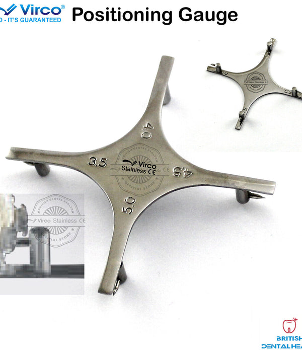 Bracket Positioning Boone Star Accurate Placement Gauge Orthodontic Dental Guage