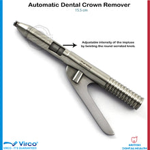 Load image into Gallery viewer, Virco Crown Removal Gun Automatic Dental Crown Remover Tool Free Attachment
