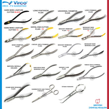 Load image into Gallery viewer, Dental Ortho Pliers Crimping Adams Wire Cutter Bending Needle Holder Stoke Plier
