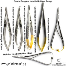 Load image into Gallery viewer, Castroviejo Mathieu Dental Surgical Implants Suturing Needle Holder Orthodontic
