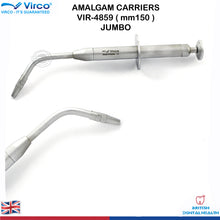 Load image into Gallery viewer, Basic Dental Set Amalgam Filling Well Amalgam Carrier Gun Cement Spatula 3 Piece
