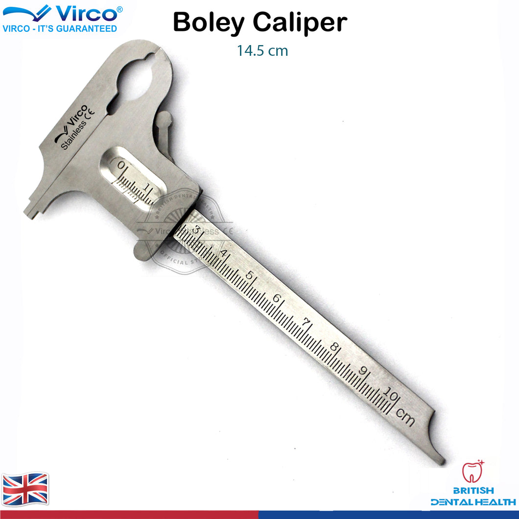 Dental Orthodontic BOLEY Gauge Caliper 0-10 CM Laboratory Measuring Gauges