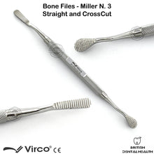 Load image into Gallery viewer, 2X Miller Colburn Bone Files Final Smoothing Bones Tool Surgical Orthopedic
