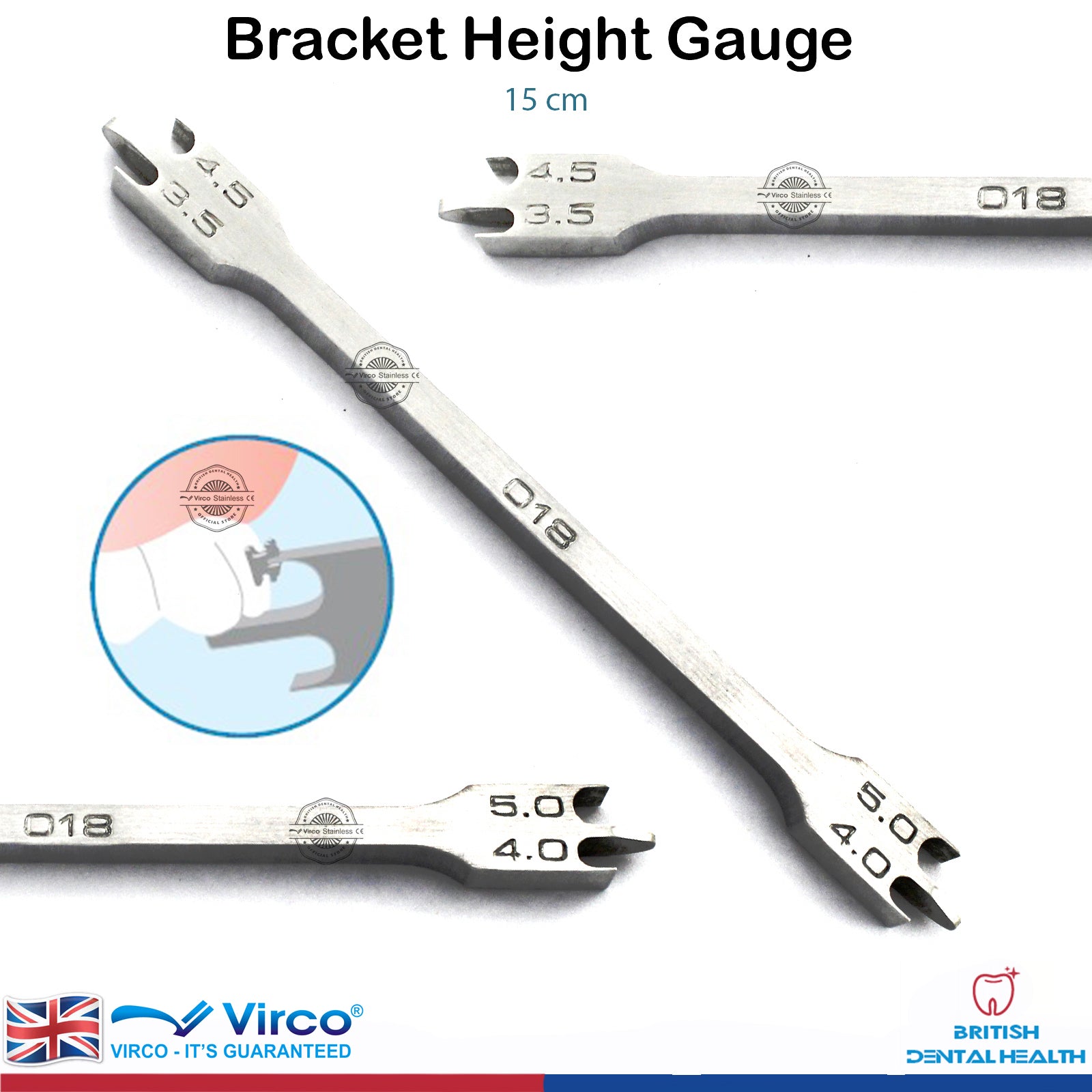 Kit De Pinces Orthodontiques En Acier Inoxydable - Pour Coupe Distale, Miroirs, Jauges - Neuf