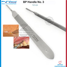 Load image into Gallery viewer, Dental Surgical Scalpel Handle No 3, BP Handle, Scalpel Blade Handle
