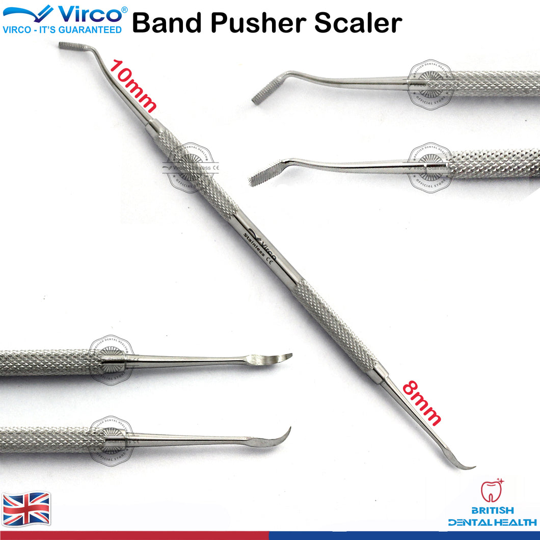 BAND PUSHER SCALAR SEATING BURNISHING BANDS DENTAL ORTHODONTIC DENTISTRY VIRCO