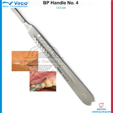 Load image into Gallery viewer, Dental Surgical Scalpel Handle No 4, BP Handle, Scalpel Blade Handle
