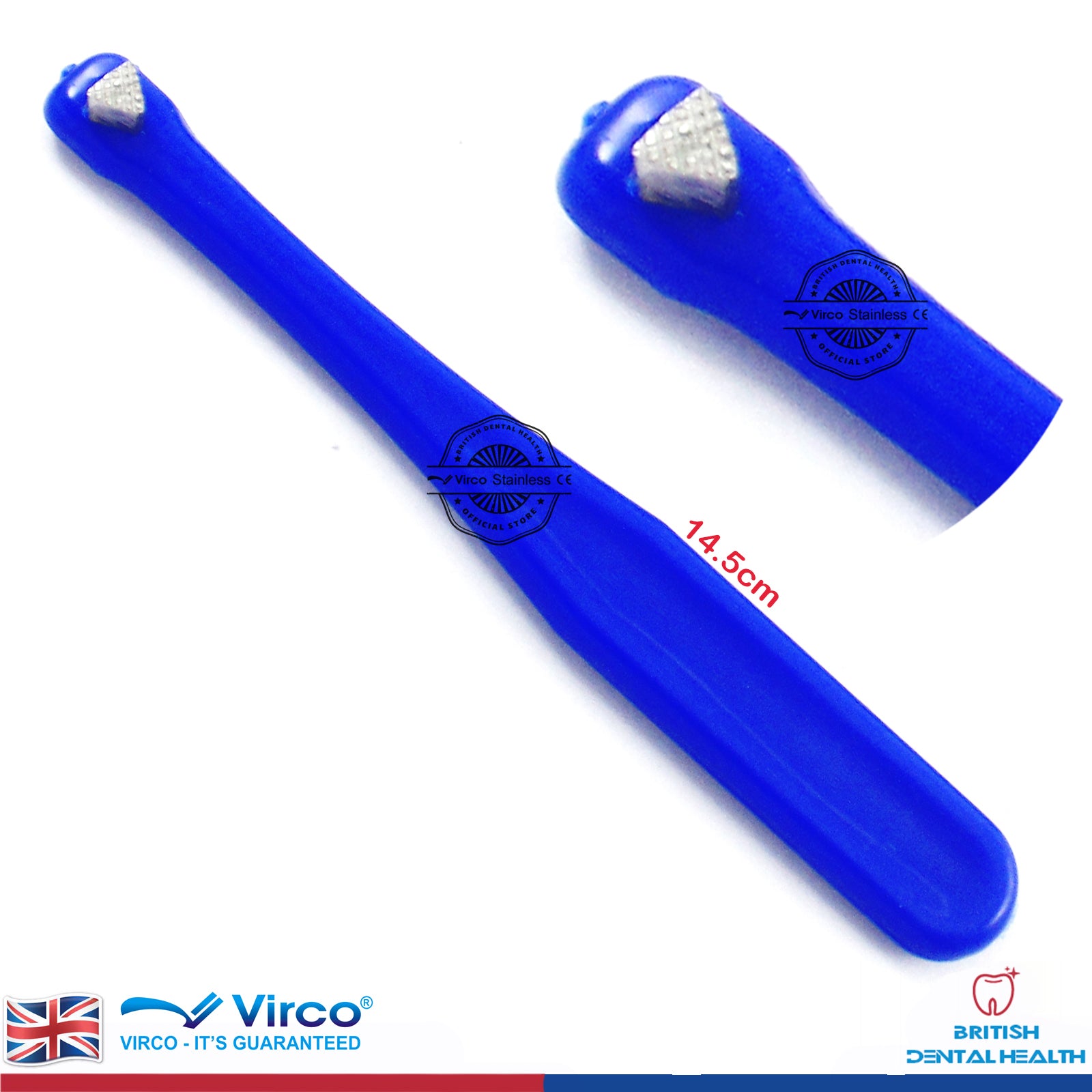 thumbnail interactive-video image 1 of PRECISE CANADA Dental Orthodontic Band Seater – Blue, Autoclavable Stainless Steel 1 of 4