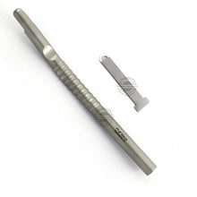 Load image into Gallery viewer, Bone Scraper Curved With Blade
