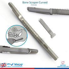 Load image into Gallery viewer, Dental Implant Harvesting Bone Scraper Curved With 1 Free Replaceable Side
