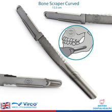 Load image into Gallery viewer, Dental Implant Harvesting Bone Scraper Curved With 1 Free Replaceable Side
