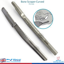 Load image into Gallery viewer, Dental Implant Harvesting Bone Scraper Curved With 1 Free Replaceable Side
