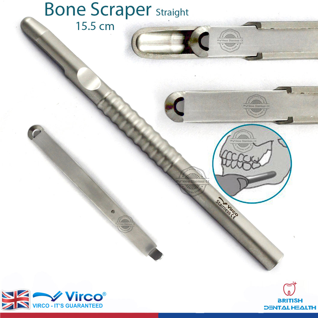 Bone implantation Scrape Bone regeneration Scraper Straight for bone harvesting