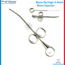 Load image into Gallery viewer, Bone Injector Bone Collectors Dental Implant Bone Syringe 4.5mm Curved Dentist Lab Dentistry
