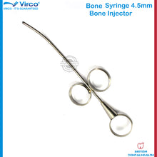 Load image into Gallery viewer, Bone Injector Bone Collectors Dental Implant Bone Syringe 4.5mm Curved Dentist Lab Dentistry
