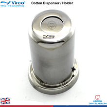 Load image into Gallery viewer, COTTON DISPENSER HOLDER WITH INTERNAL SPRING Surgical Dental Stainless Steel
