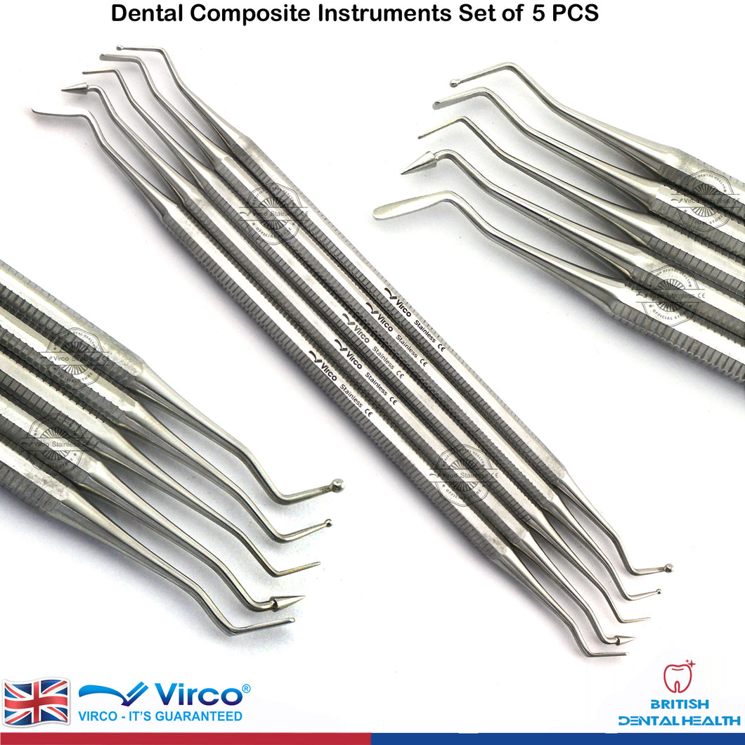 Composite Plastic Filling Instruments / Restorative Dental Composite Instruments