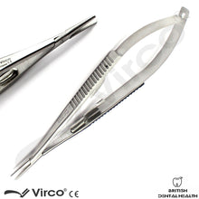 Load image into Gallery viewer, Dental Surgical Castroviejo Needle Holder Micro Suture Straight 14cm
