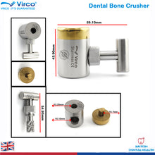 Load image into Gallery viewer, Dental Bone Crusher Cracker Miller Implant Grinder Augmentation Bone Tools
