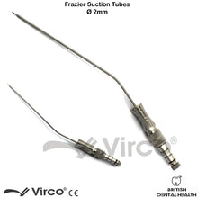 Load image into Gallery viewer, Dental Diagnostic Surgical ENT Instruments Frazier Suction Tube Aspirator Tubes
