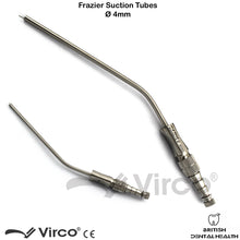 Load image into Gallery viewer, Dental Diagnostic Surgical ENT Instruments Frazier Suction Tube Aspirator Tubes
