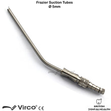 Load image into Gallery viewer, Dental Surgical Bone Frazier Suction Tube Ø 5mm Aspirator ENT Diagnostic Tool
