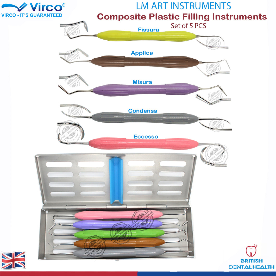 Dental Filling Inst Dental Composite Instruments MISURA APPLICA, CONDENSA,🦷