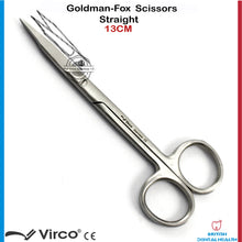 Load image into Gallery viewer, GOLDMAN FOX GUM SCISSORS STRAIGHT SURGICAL DENTAL VETERINARY IMPLANTS
