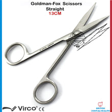 Load image into Gallery viewer, GOLDMAN FOX GUM SCISSORS STRAIGHT SURGICAL DENTAL VETERINARY IMPLANTS
