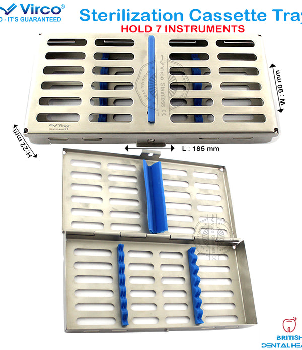 Caja / Cassette Para 20 Instrumentos | MT VET Medicon Veterinario
