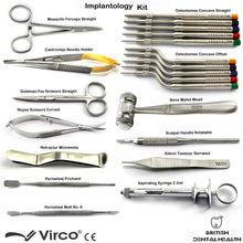 Load image into Gallery viewer, Dental Implant Osteotomes Concave Convex Offset Straight Sinus Bone Chisel Syringe
