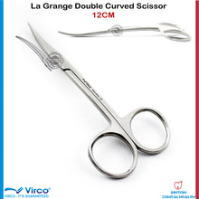 Load image into Gallery viewer, Micro Surgical Noyes Iris Lagrange Scissors Curved Straight Castroviejo Set of 5
