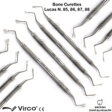 Load image into Gallery viewer, Dental Periodontal Lucas Bone Curettes / Lucas bone Curettes set of 4 pieces
