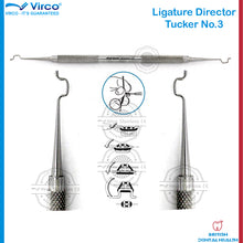 Load image into Gallery viewer, Dental Orthodontic Applying Elastic Ligature Director Tucker N.3 Double Ended
