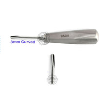 Load image into Gallery viewer, TOOTH LOOSENING ROOT ELEVATORS LUXATION STRAIGHT AND CURVED SET OF 6
