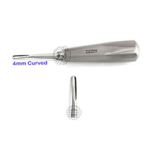 Load image into Gallery viewer, TOOTH LOOSENING ROOT ELEVATORS LUXATION STRAIGHT AND CURVED SET OF 6

