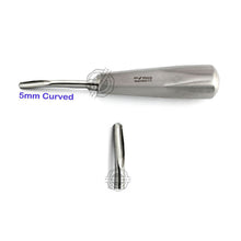 Load image into Gallery viewer, TOOTH LOOSENING ROOT ELEVATORS LUXATION STRAIGHT AND CURVED SET OF 6
