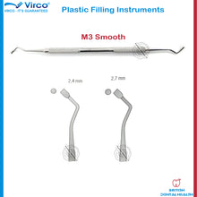 Load image into Gallery viewer, Dentist instruments Amalgam M2,M3,M4 Smooth Dental Plastic Filling Instruments
