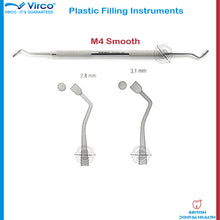 Load image into Gallery viewer, Dental Restorative Plastic Filling Inst M2,M3,M4 Smooth / M2Z,M3Z,M4Z Serrated
