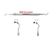 Load image into Gallery viewer, Dental Restorative Plastic Filling Instruments M2Z M3Z M4Z Serrated
