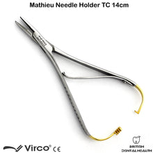 Load image into Gallery viewer, Dental Surgical Mathieu Needle Holders TC Suture Forceps Orthodontic Instruments
